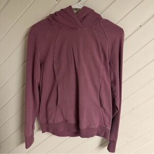 Mauve Hooded Sweatshirt